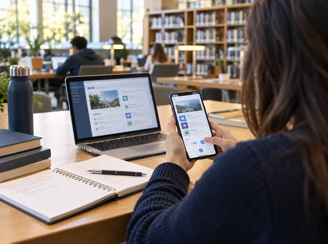 Education and Professional Services Mobile platform